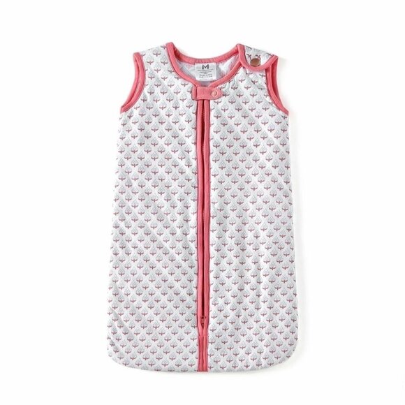 Malabar Baby Wearable Blanket Miami Sleeping Bag Quilted 0-6 M Organic Cotton - Picture 1 of 16